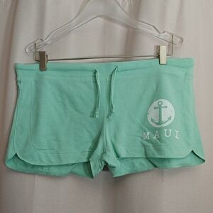 Mint Green Women's Athletic Shorts